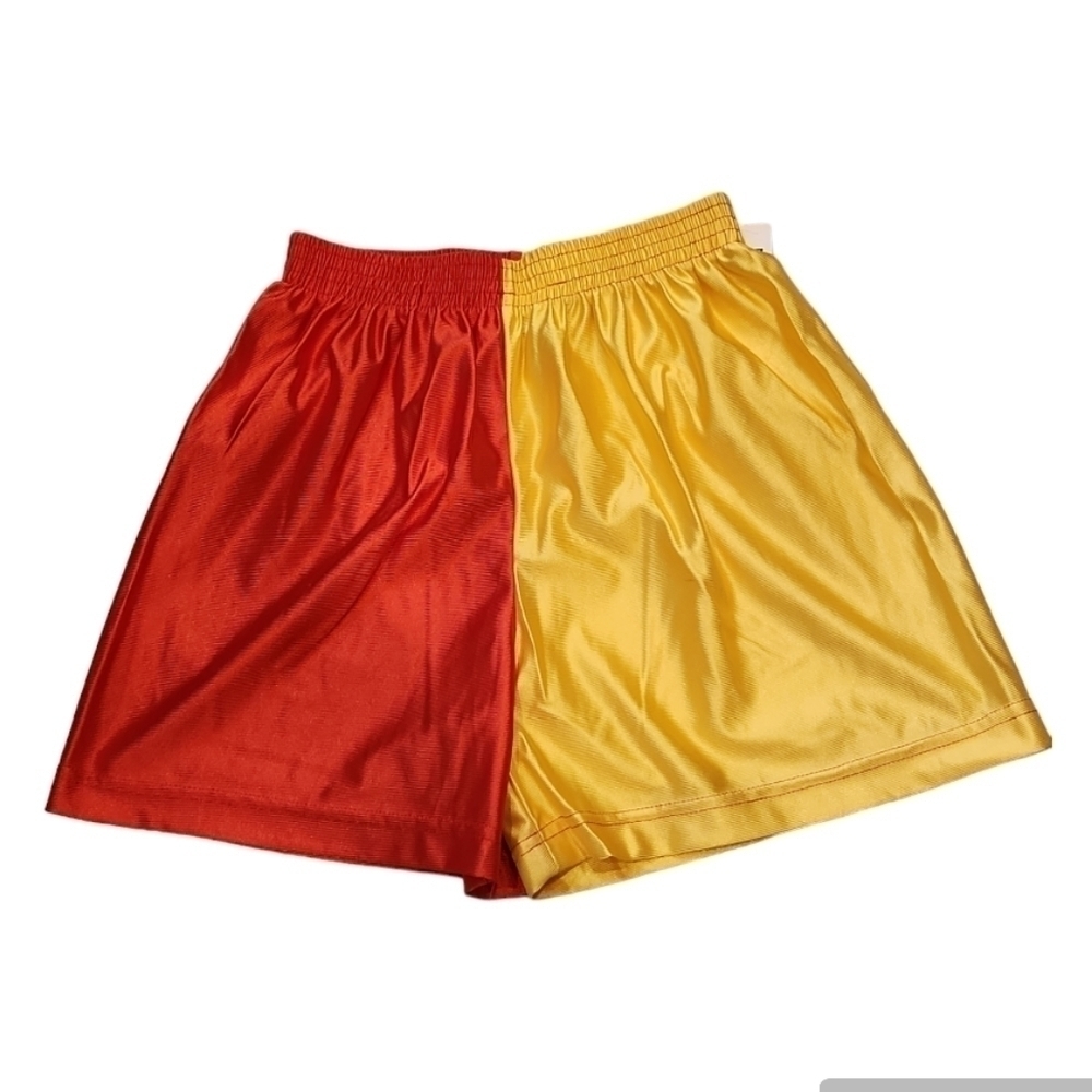 Shragz kid's two color basketball shorts